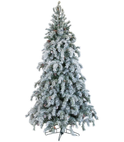 Forever Tree Aspen Fir Artificial Pine Christmas Tree with Lights